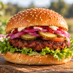 Vegatarisk burger