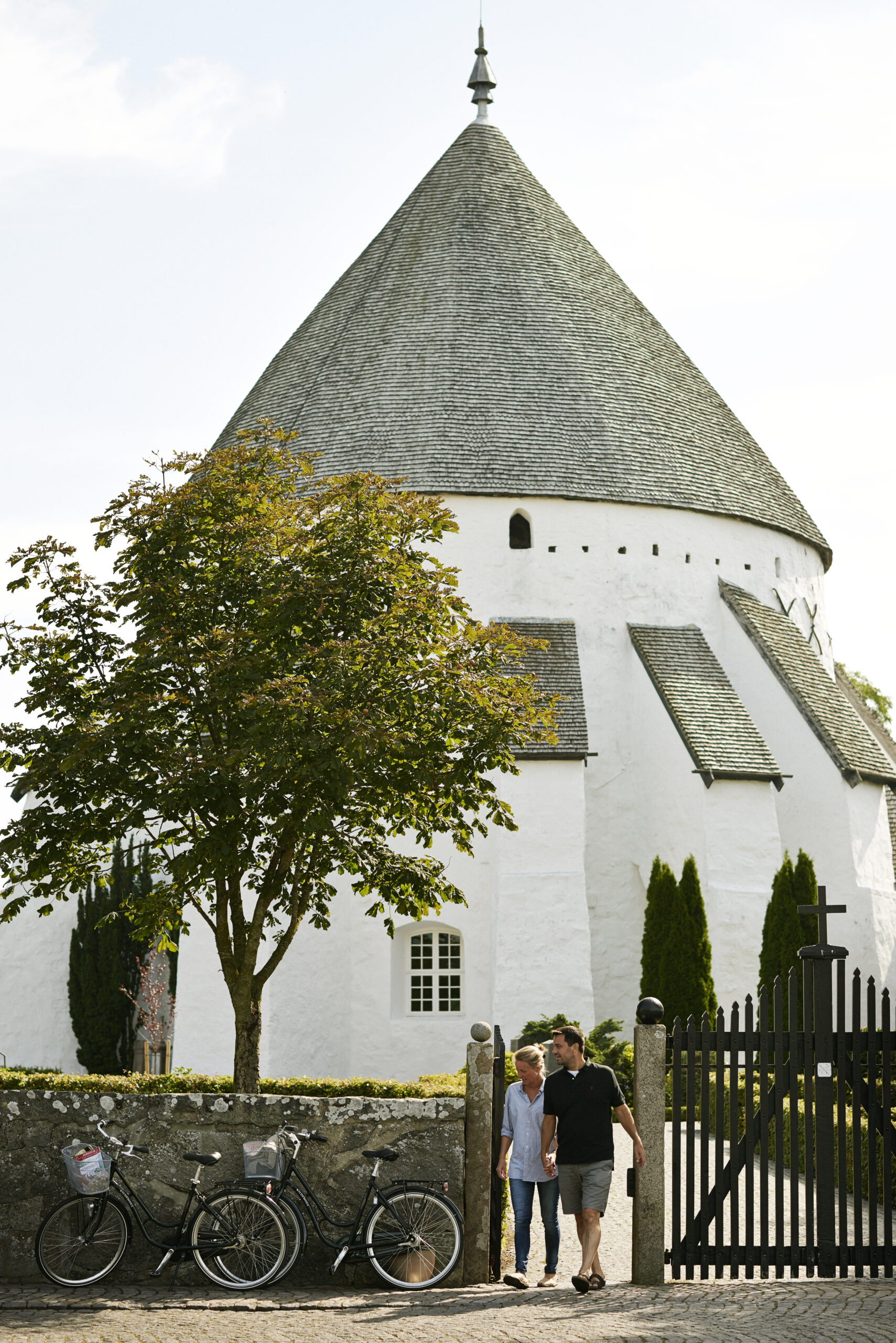 Cykeltur til Østerlars Rundkirke fra Under Canvas Bornholm