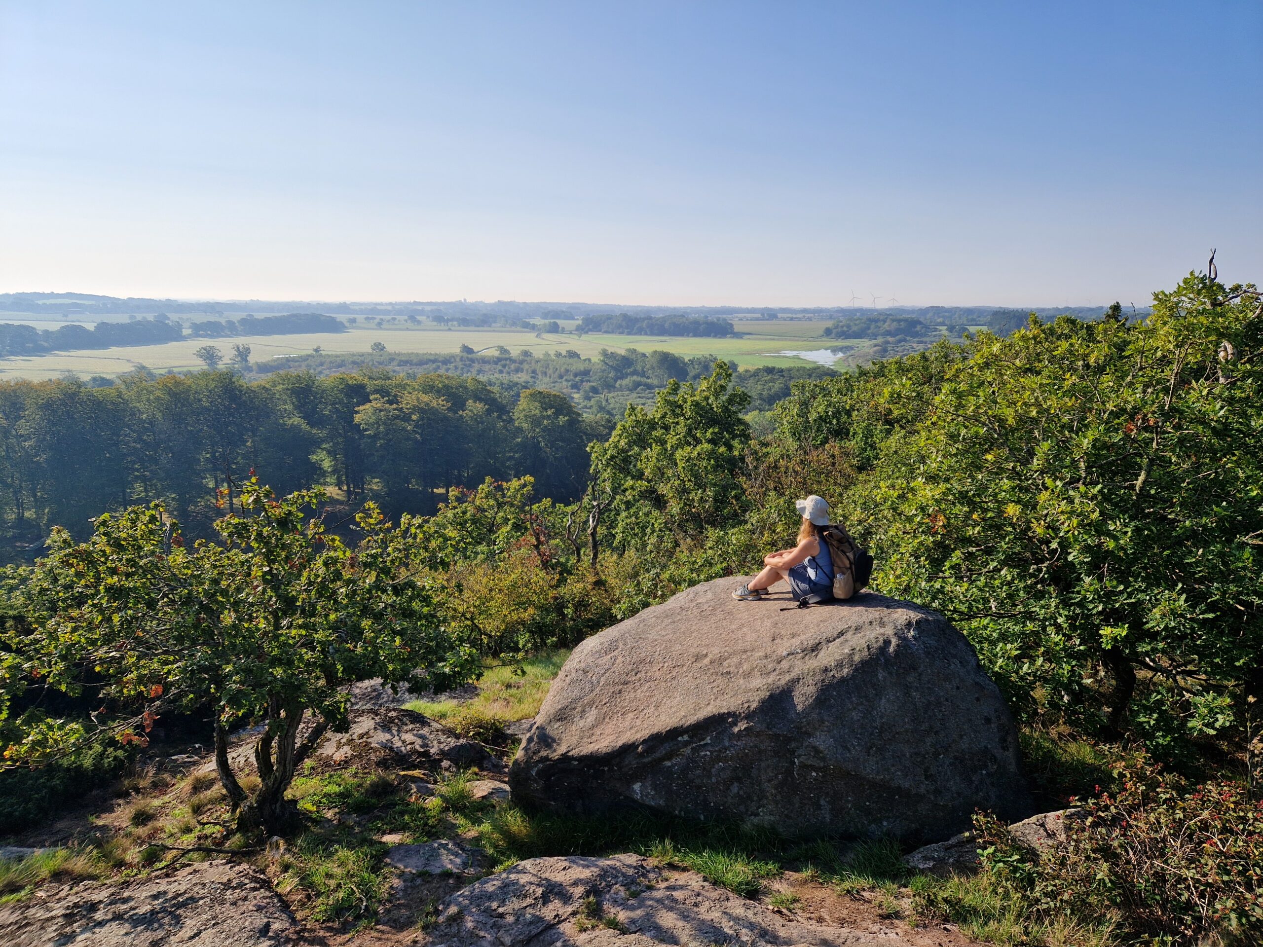 Vandreferie på Bornholm - Højlyngsstien - Overnatning på Bornholm