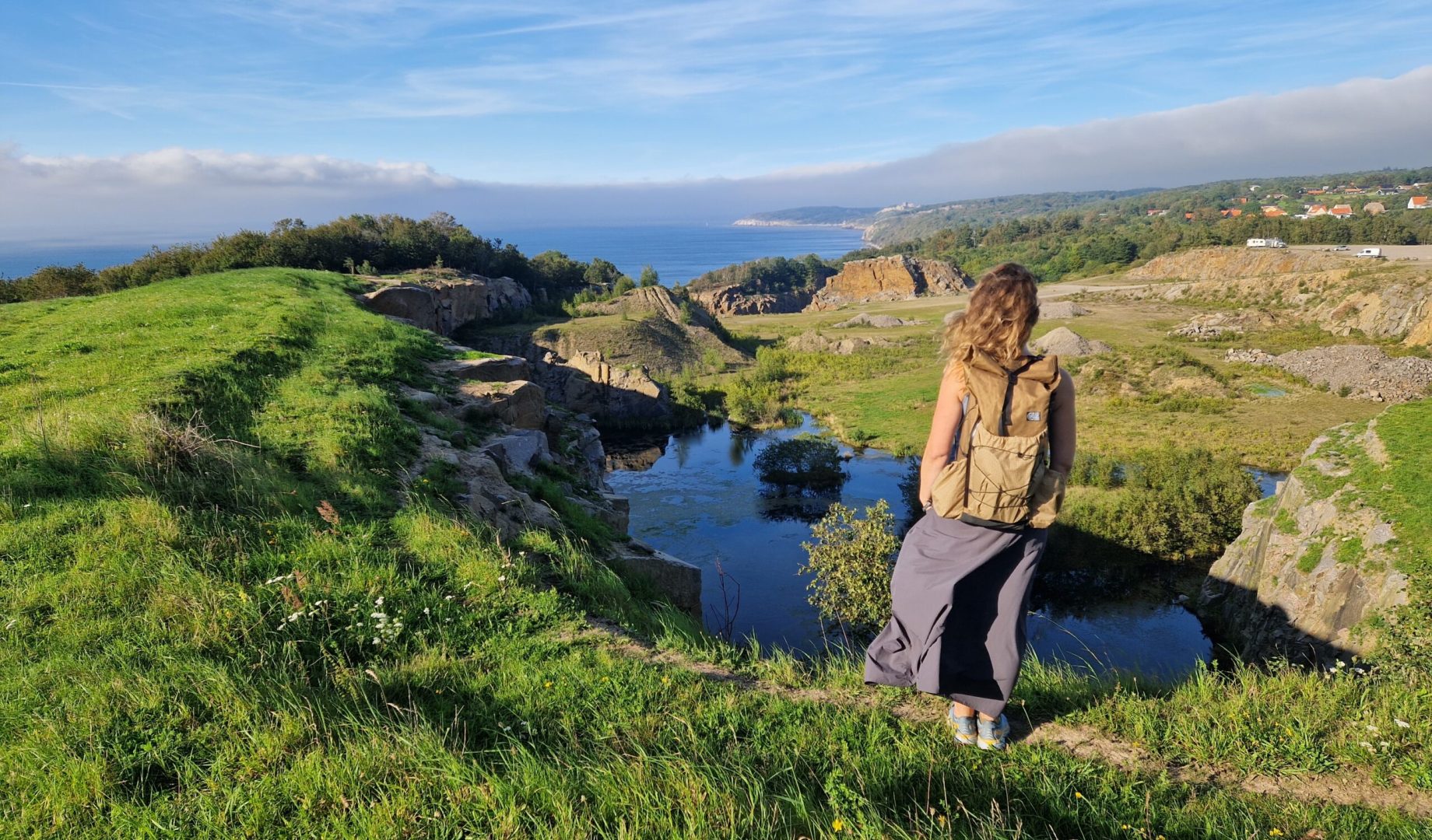 Vandreferie på Bornholm - Højlyngsstien - Overnatning på Bornholm